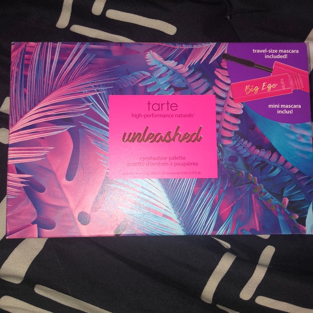 Tarte Unleashed eyeshadow palette